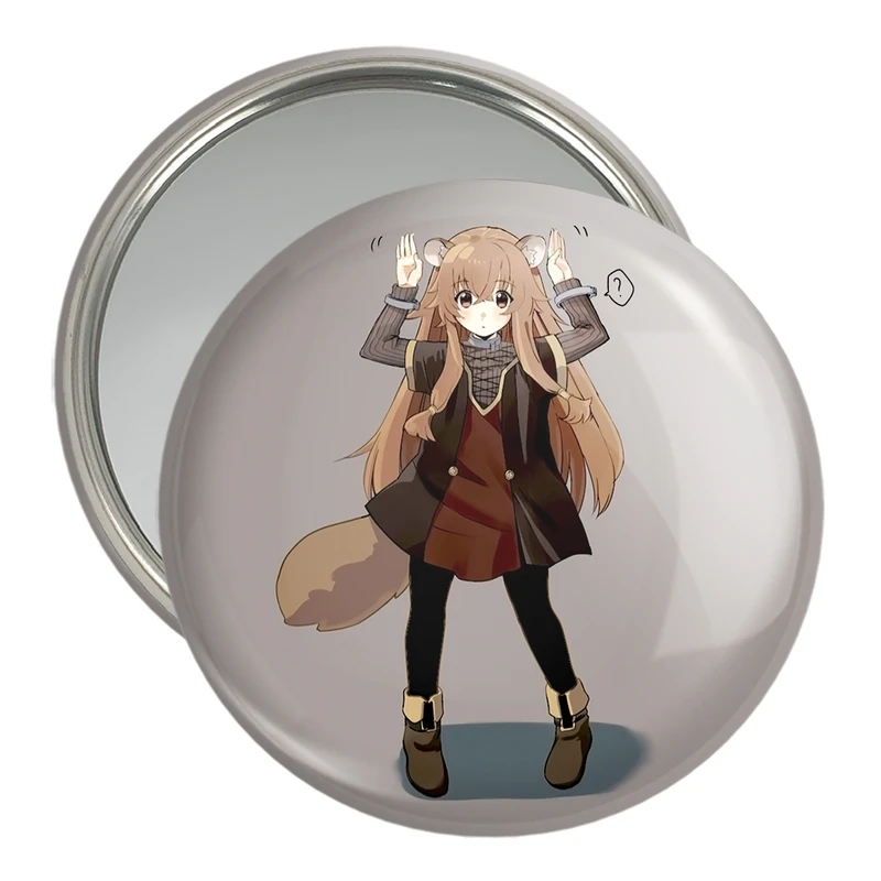 آینه جیبی خندالو مدل رافتالیا انیمه ظهور قهرمان سپر  کد 15958