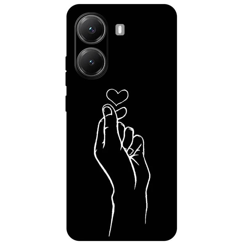 کاور مگافون طرح قلب مدل 7769 مناسب برای گوشی موبایل شیائومی Poco X7 Pro