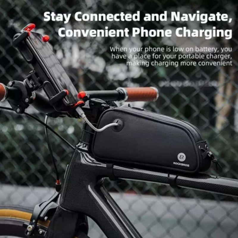 عکس شماره 6 : کیف تنه دوچرخه راک براس مدل mesh pocket کد 2044