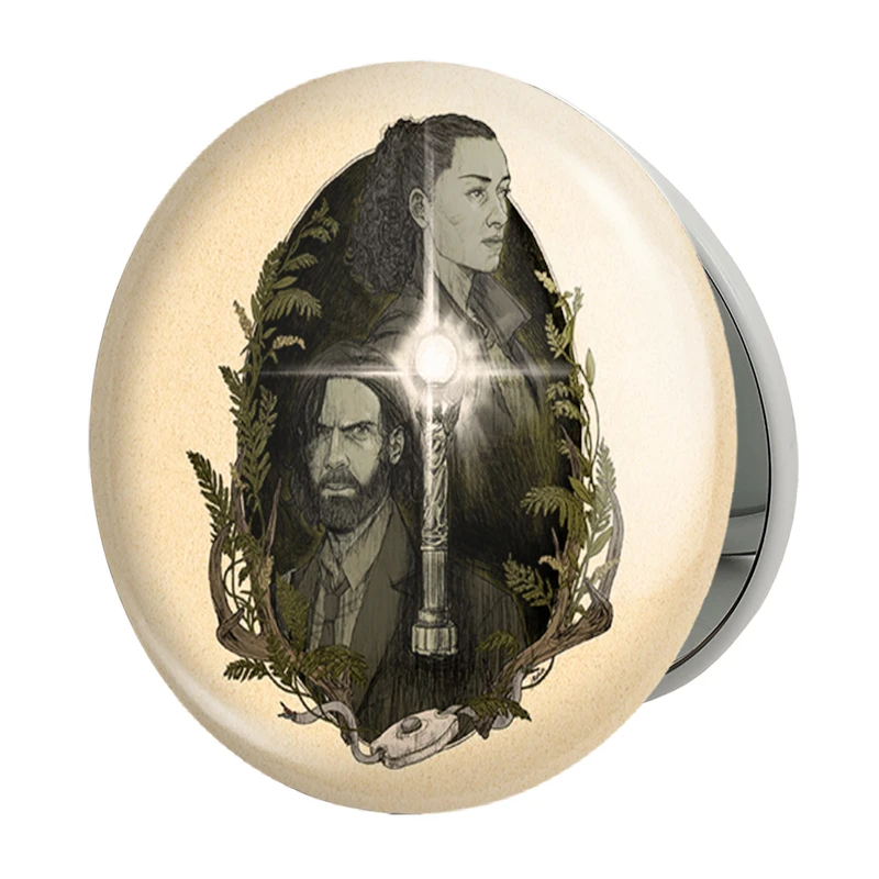 آینه جیبی خندالو طرح بازی آلن ویک (Alan Wake) مدل تاشو کد 31311