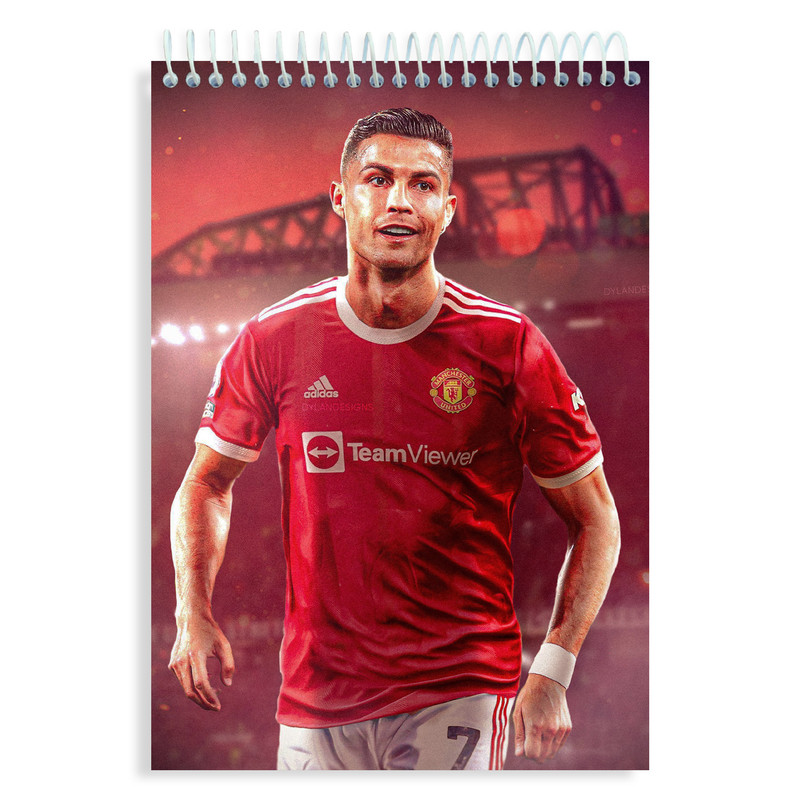 دفتر نقاشی 60 برگ های تولد مدل رونالدو کد A4-N349