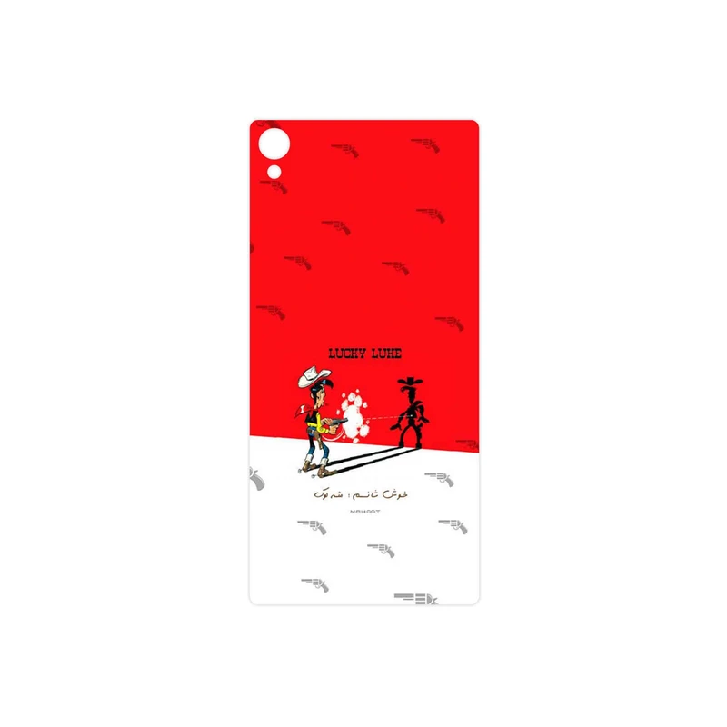 برچسب پوششی ماهوت مدل Lucky Luke مناسب برای گوشی موبایل سونی Xperia Z3