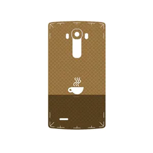 MAHOOT Minimal Cup of Coffee Icon Cover Sticker for LG G4