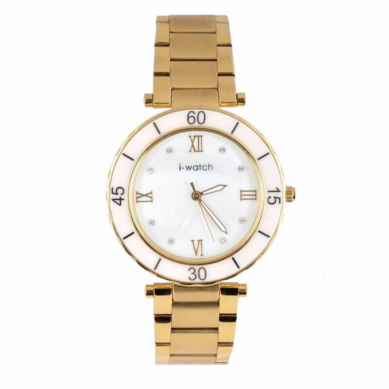 ساعت مچی عقربه ای زنانه آی واتچ مدل 5097C4G ساعت مچی عقربه ای زنانه آی واتچ مدل 5097C4G