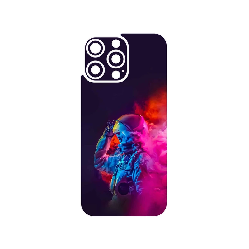 برچسب پوششی ماهوت مدل Smoke Rainbow Digital Art 1 مناسب برای گوشی موبایل اپل iPhone 16 Pro Max