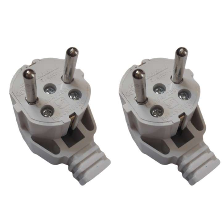 دوشاخه برق بهداد الکتریک مدل ارتدار بسته 2 عددی