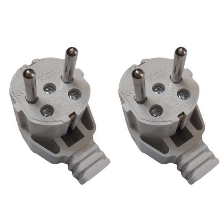 دوشاخه برق بهداد الکتریک مدل ارتدار بسته 2 عددی