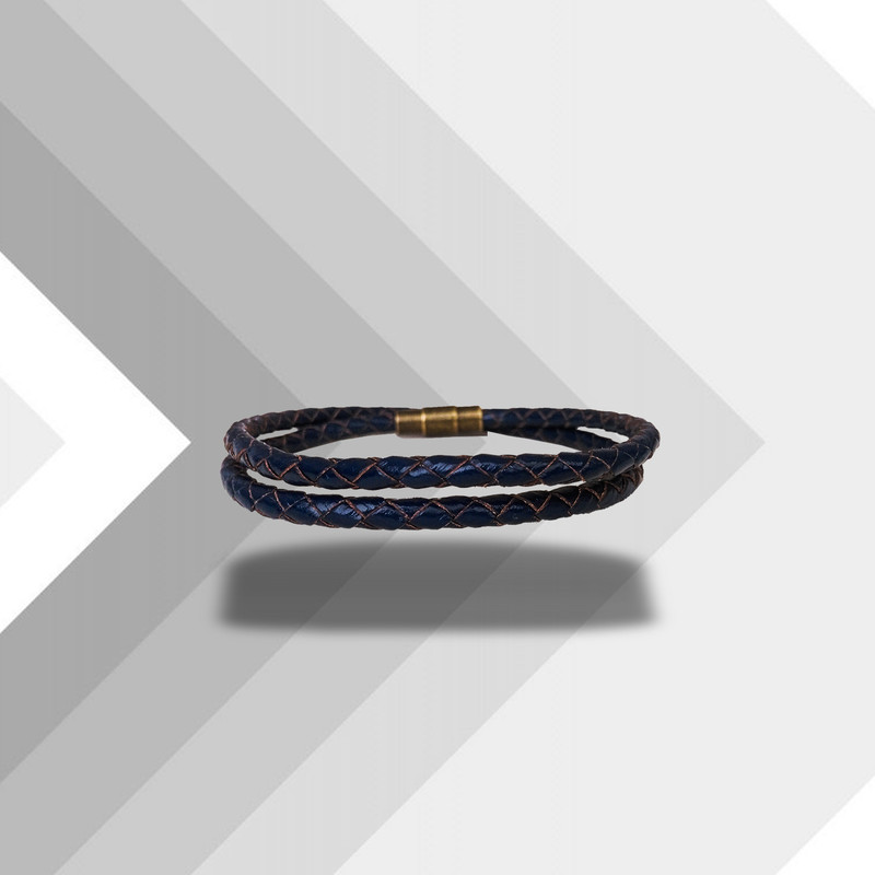 دستبند چرم وارک مدل رادین مدل rb291