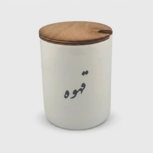 بانکه مدل تکست طرح قهوه
