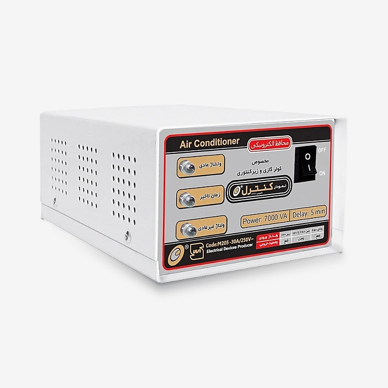 محافظ ولتاژ الکترونیکی نمودار کنترل مدل M205 