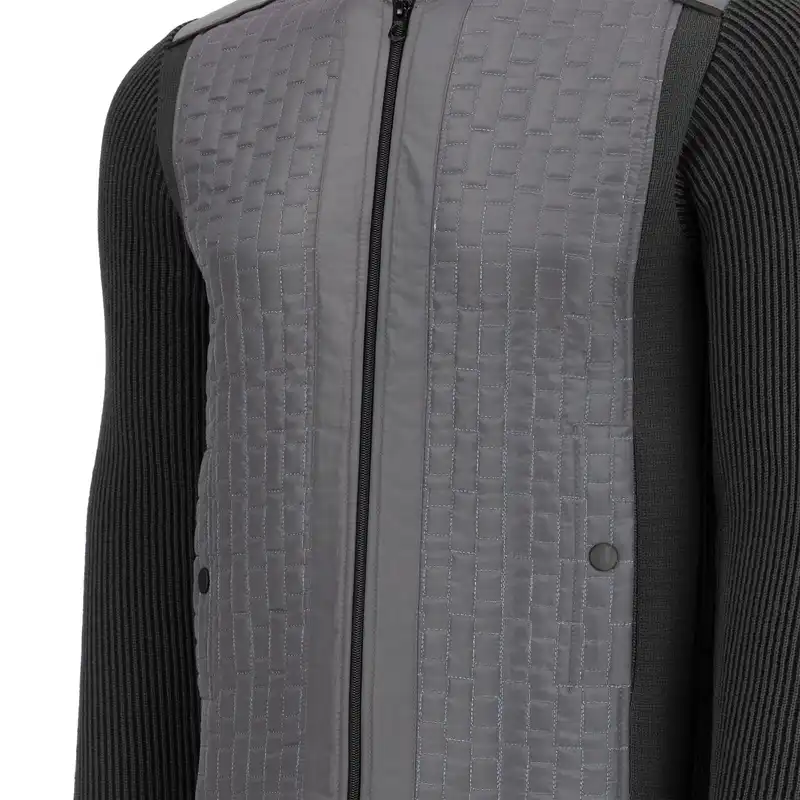 کاپشن مردانه کد 2275 رنگ خاکستری