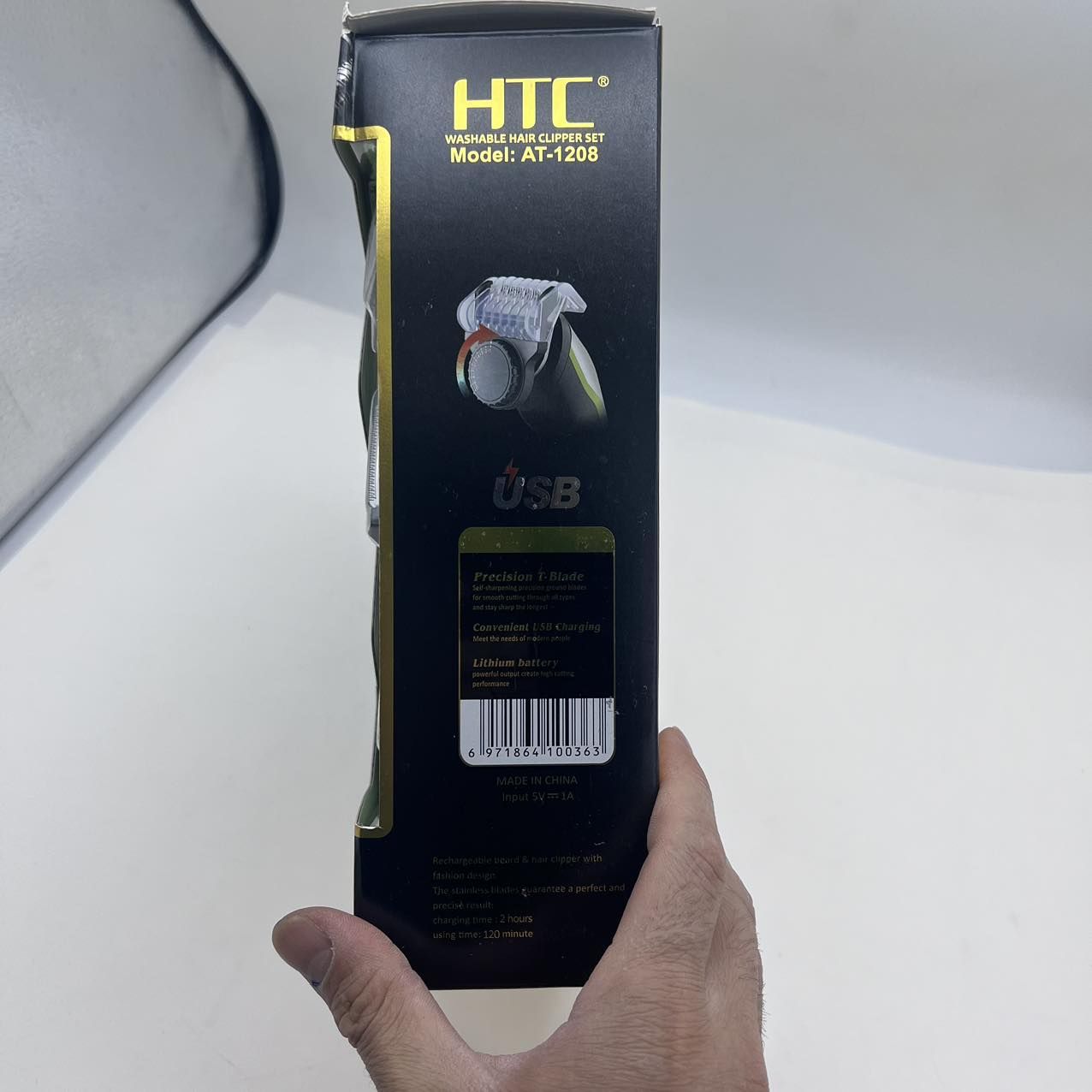 ماشین اصلاح موی بدن و سر و  صورت اچ تی سی مدل AT1208 -  - 21