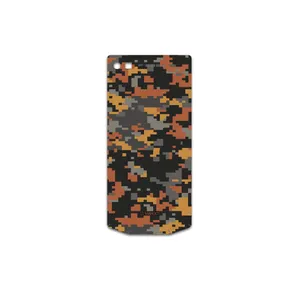 MAHOOT Army-Autumn-pixel Cover Sticker for BlackBerry Porsche Design P9982