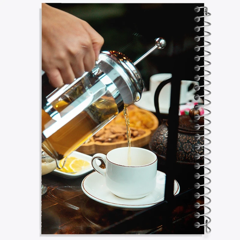 دفتر مشق 100 برگ خندالو طرح چای کد F1520