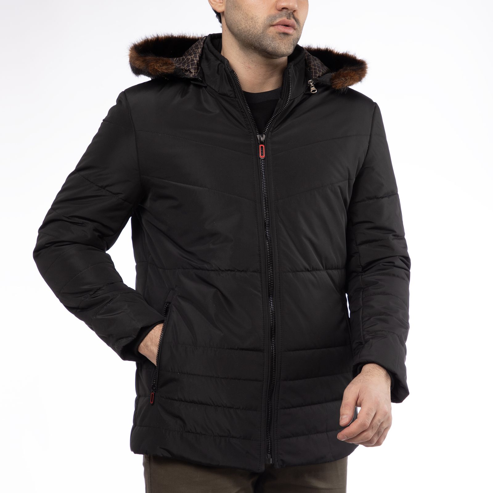 کاپشن مردانه اسپیور مدل VMB13-1 - - 1