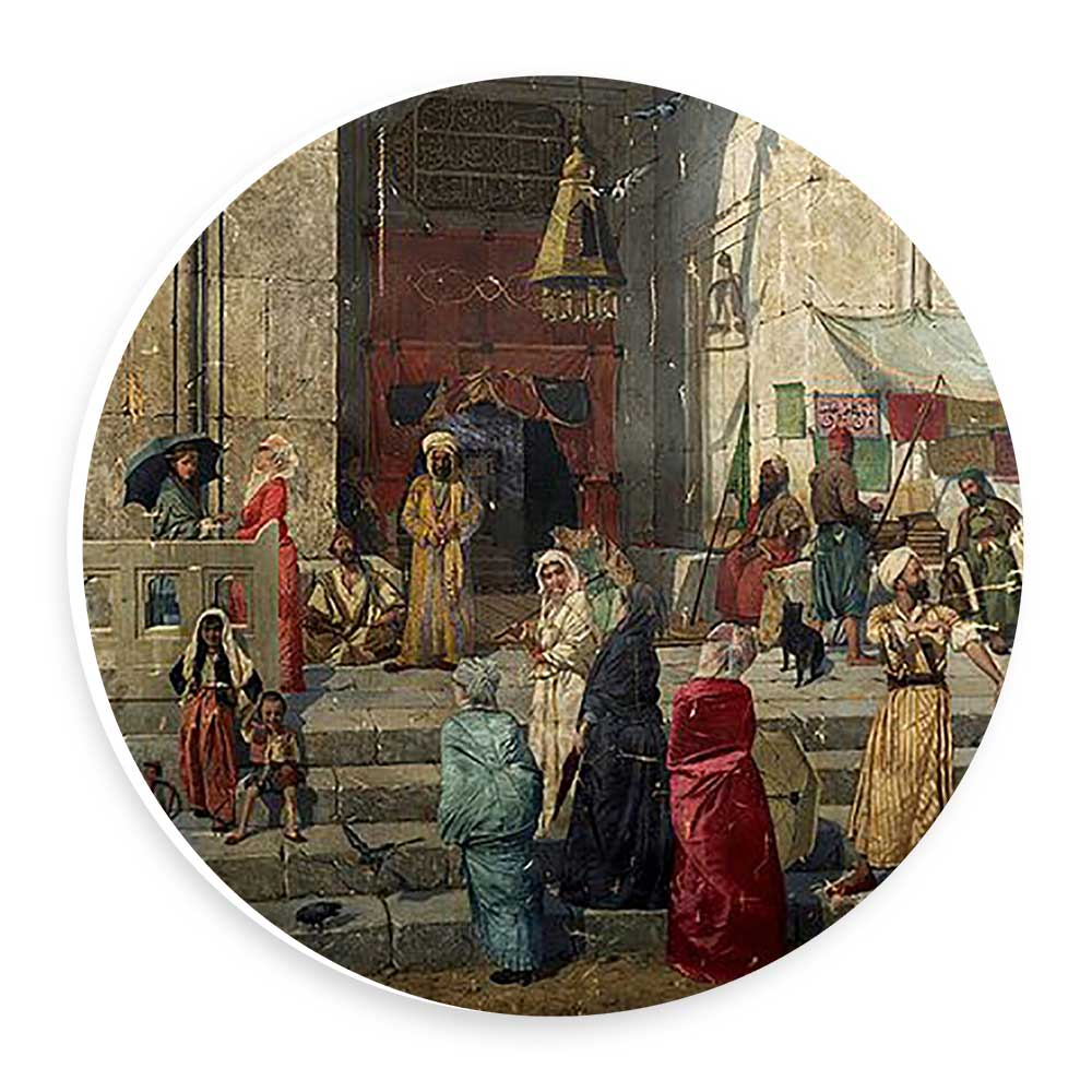 دیوارکوب طرح سوریه قرن نوزدهم مدل wtb382