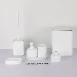 ست سرویس بهداشتی 7 پارچه دلفین مدل FN-740-W