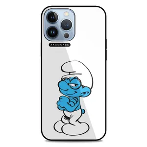 AKAM AMC-WA13PROMAX-SMURFS-26 Cover For Apple iPhone 13 Pro Max