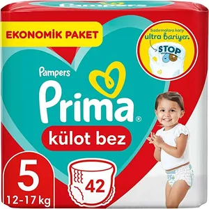 پوشک کودک پریما مدل Kulot bez سایز 5 بسته 42 عددی