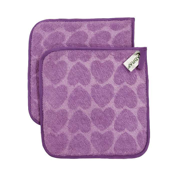 دستگیره آشپزخانه ابراف طرح قلب AB1717 مجموعه 2 عددی