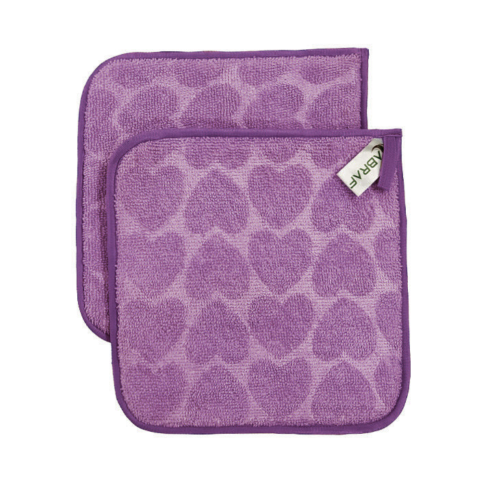 دستگیره آشپزخانه ابراف طرح قلب AB1717 مجموعه 2 عددی