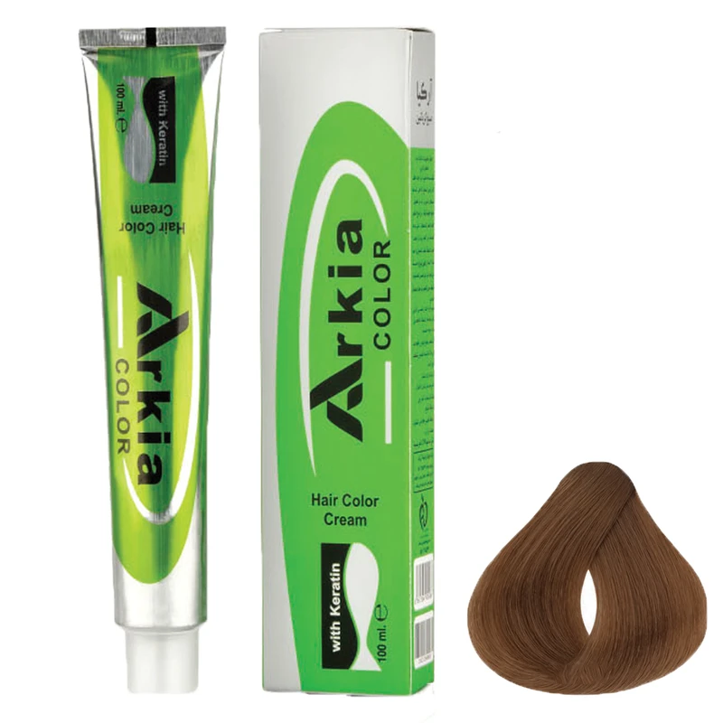 رنگ مو آرکیا شماره 8.00 حجم 100 میلی لیتر رنگ بلوند روشن قوی