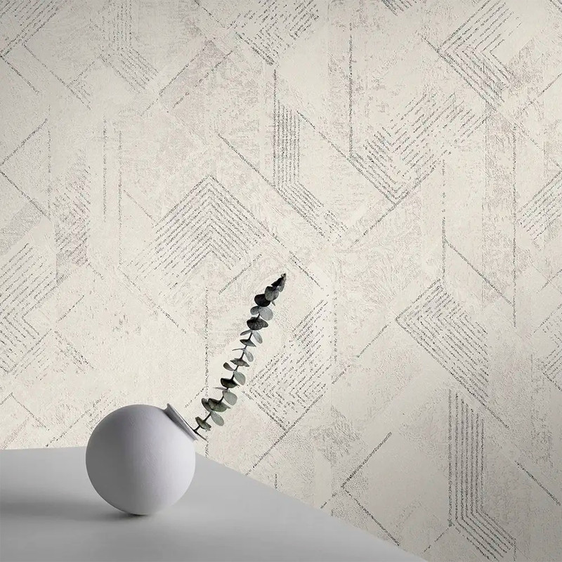 کاغذ دیواری مدل هندسی 
