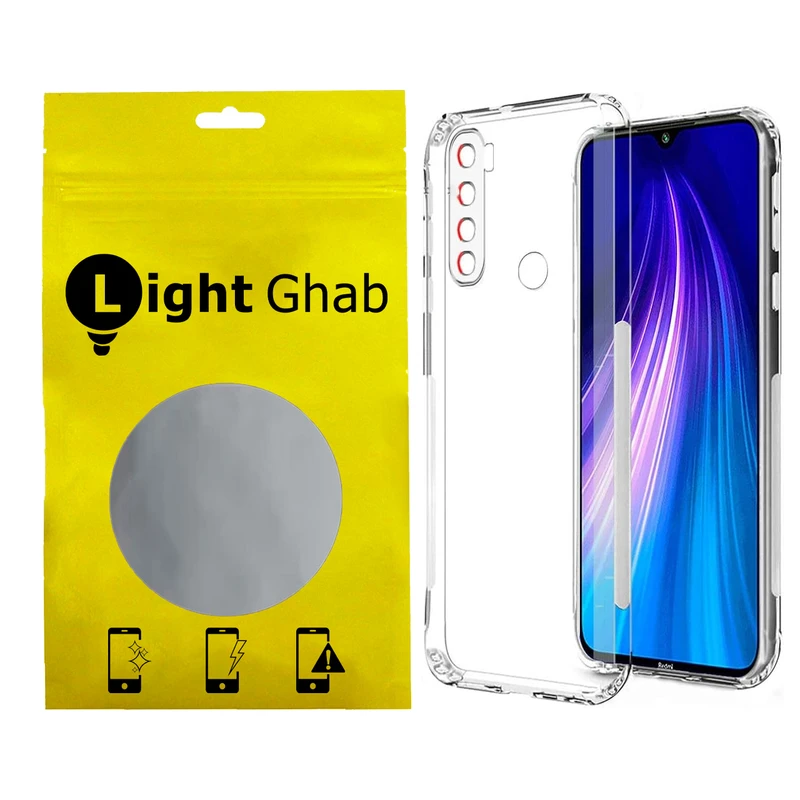 کاور لایت قاب مدل اسپیس طرح Space مناسب برای گوشی موبایل شیائومی Redmi Note 8