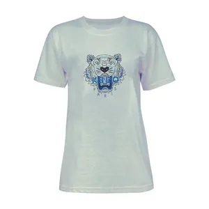 تی شرت آستین کوتاه زنانه مدل  L108 رنگ طوسی