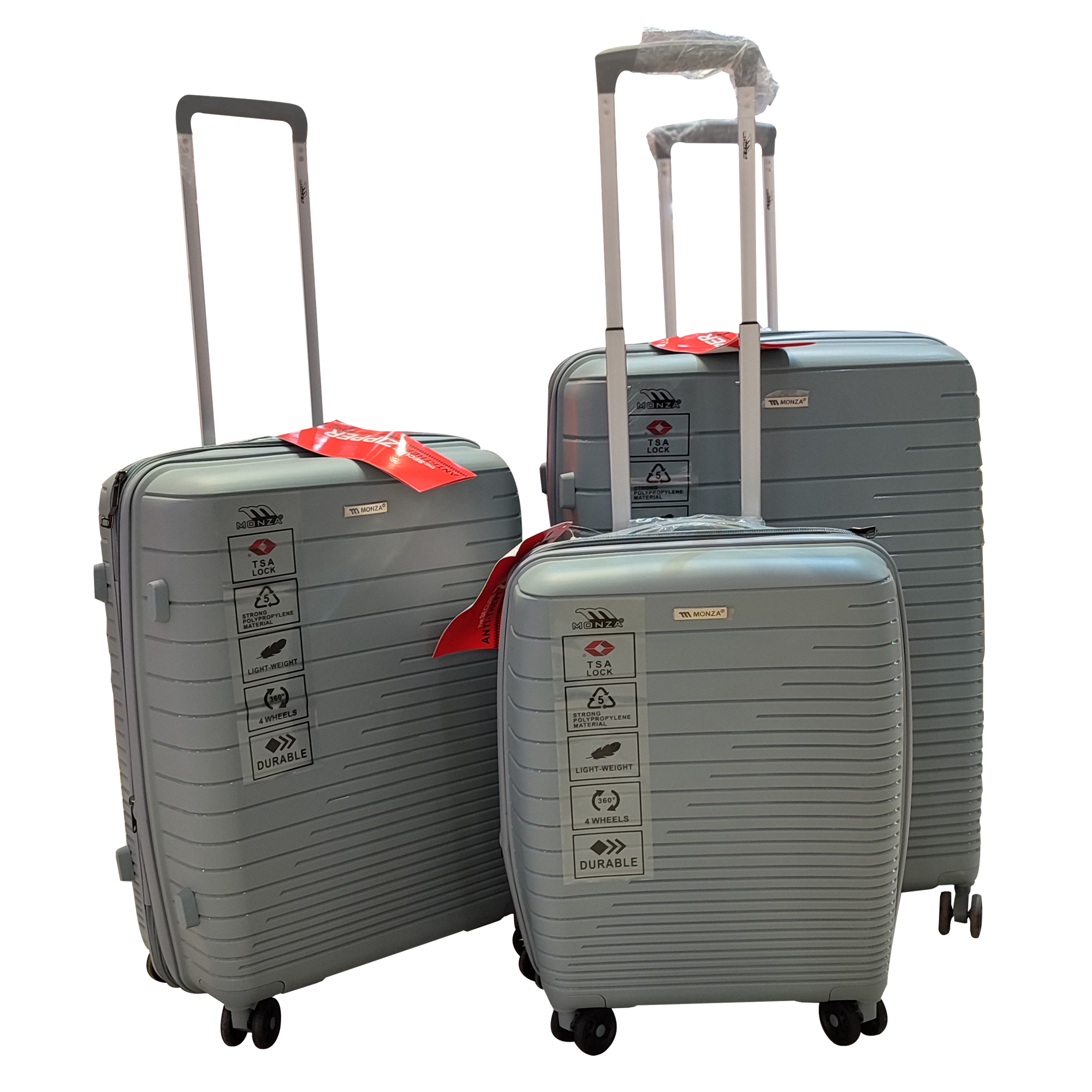 نکته خرید - قیمت روز مجموعه سه عددی چمدان مونزا مدل m5 خرید