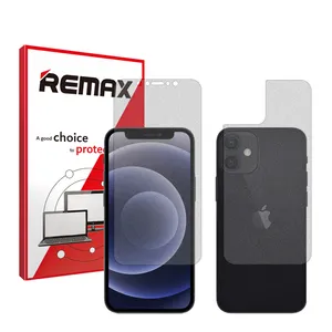 Remax HyMTT model matte screen protector suitable for the Apple iPhone 12 mobile phone along with the back protector
