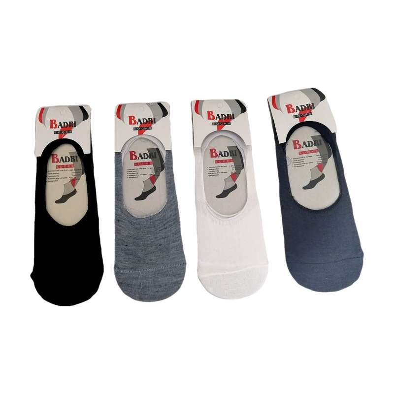 جوراب مردانه مدل پشت ژله ای کد D1800 مجموعه 4 عددی