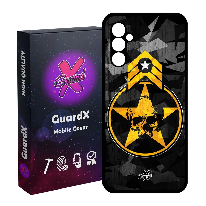 کاور گارد ایکس طرح Soldier مدل Glass10169 مناسب برای گوشی موبایل سامسونگ Galaxy A24/A24 4G/M34 5G
