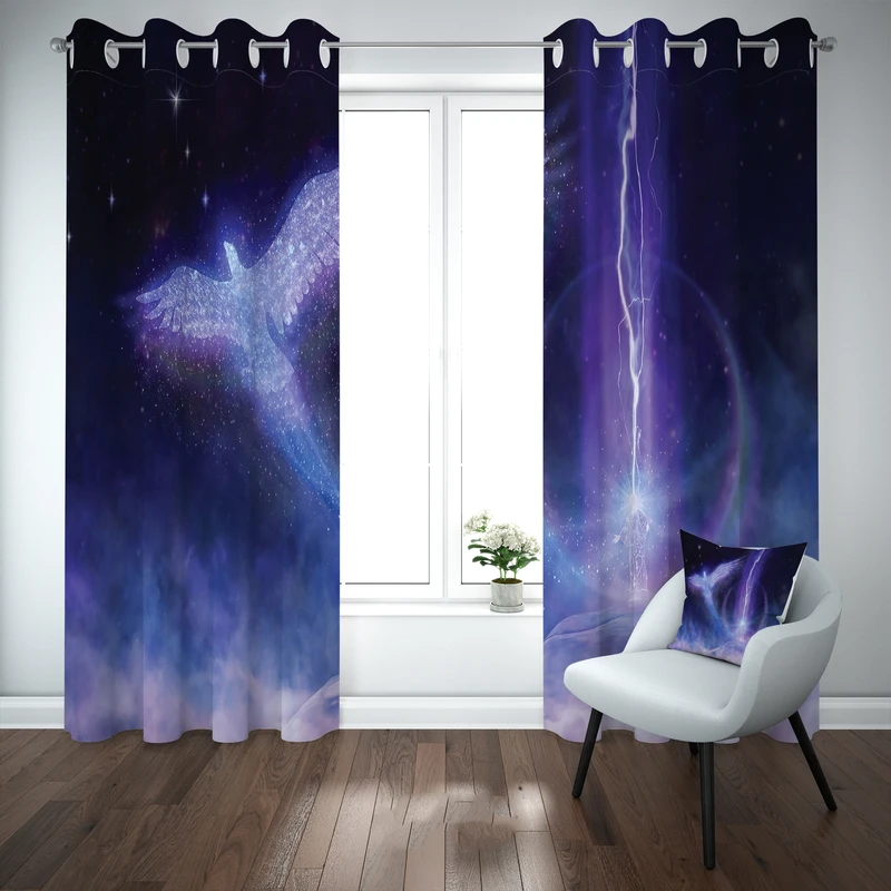 پرده مدل b2229 سایز 140×280 سانتی متر