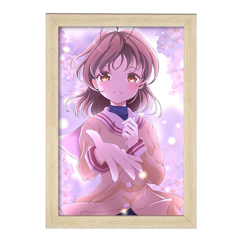 تابلو خندالو مدل ناگیسا انیمه کلاناد Clannad  کد 22389