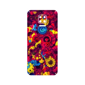 MAHOOT Vector Flower Garden Digital Art Cover Sticker for Xiaomi Redmi Note 9S