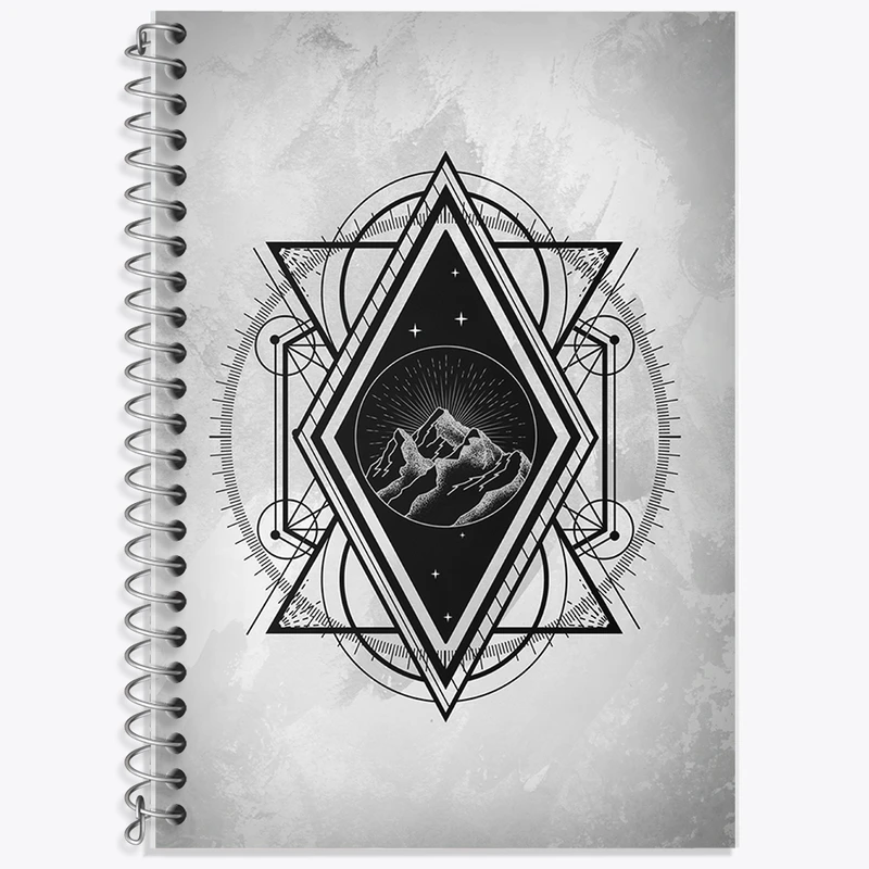 دفتر زبان 50 برگ خندالو مدل دو خط طرح فانتزی کد F1615