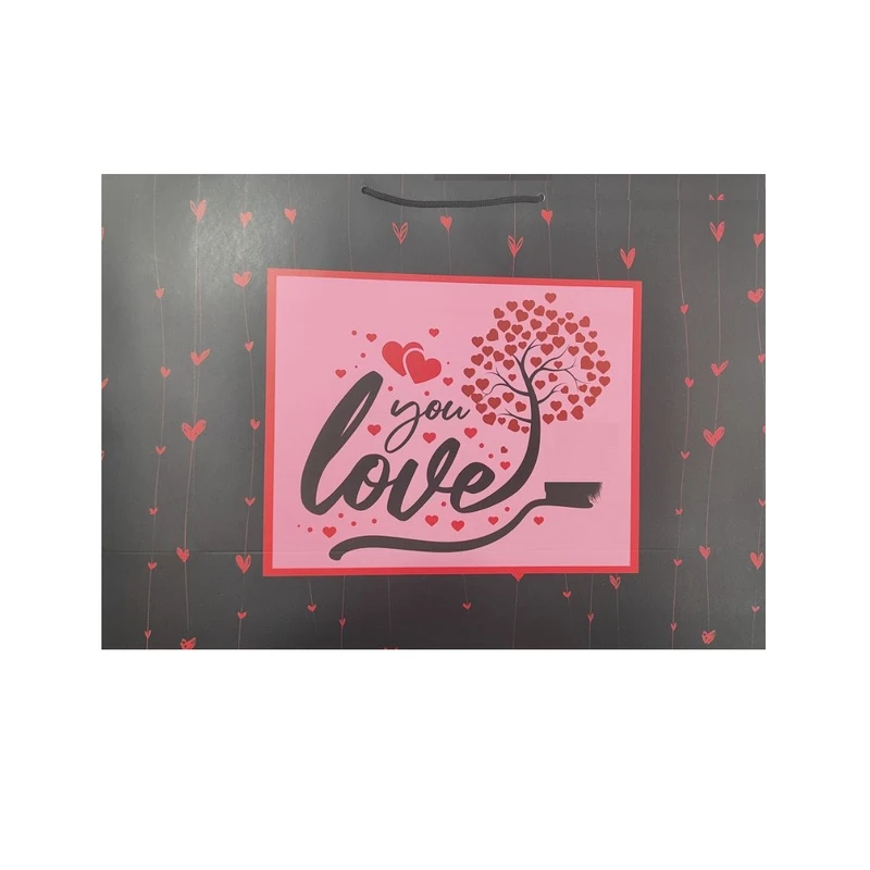 ساک هدیه مدل عشق کد 007