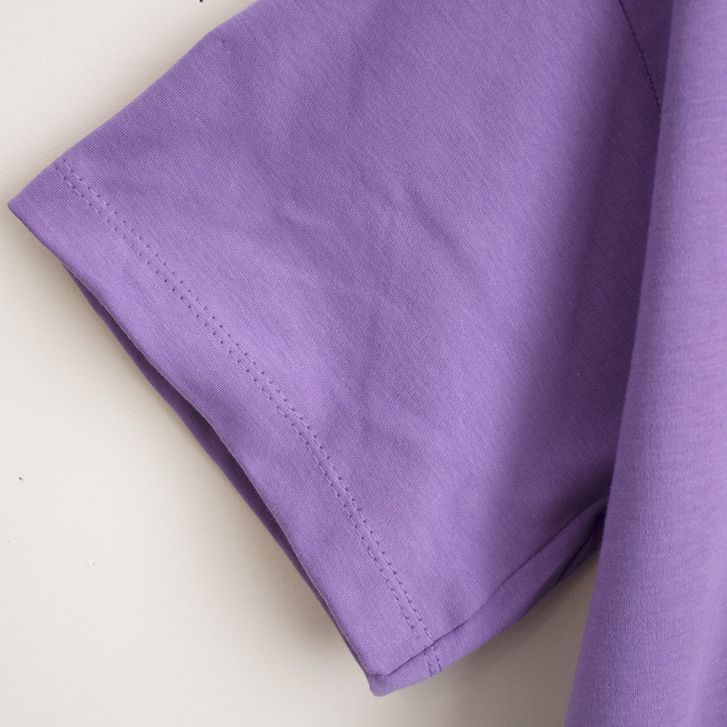 تی شرت آستین کوتاه زنانه مدل دختر پاییزی