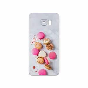MAHOOT Macaron cookie Cover Sticker for Samsung Galaxy S6 Edge