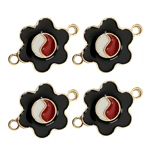 آویز دستبند دخترانه گل نرگس کد 98 بسته 4 عددی