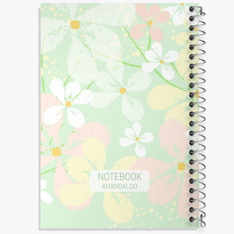 دفتر ژورنال نویسی 50 برگ خندالو مدل نقطه ای طرح مینیمال کد N712