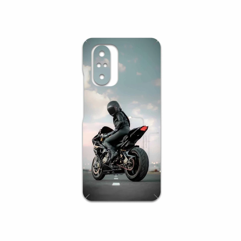 برچسب پوششی ماهوت مدل Motorcycling مناسب برای گوشی موبایل شیائومی Poco F3 5G