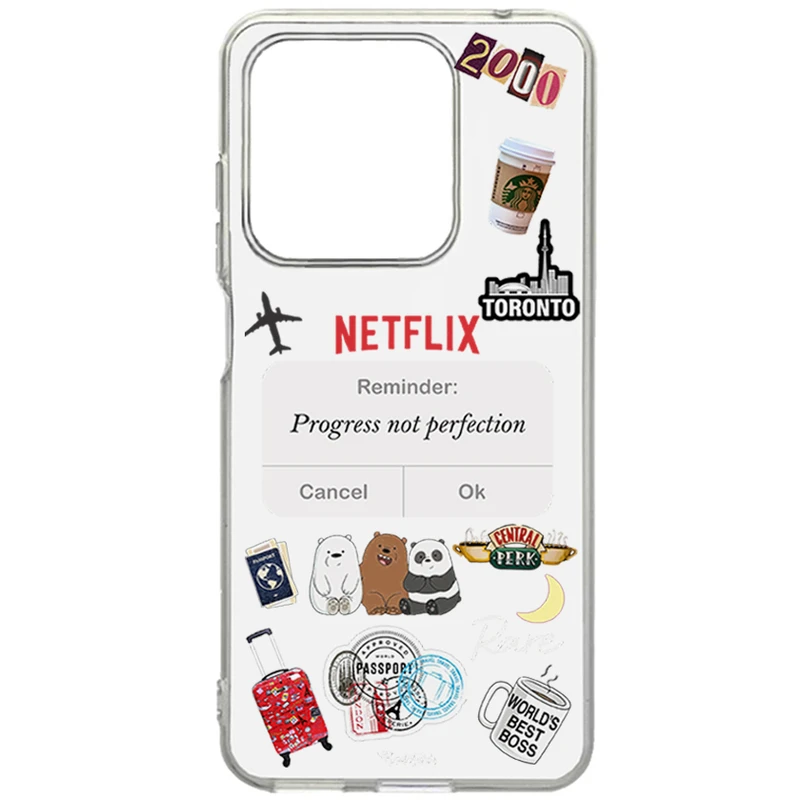 کاور طرح Progress  مناسب برای گوشی موبایل شیائومی Redmi Note 13 Pro 5G