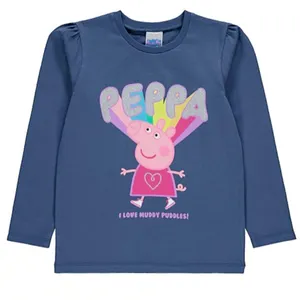 تی شرت آستین بلند دخترانه جورج مدل 34