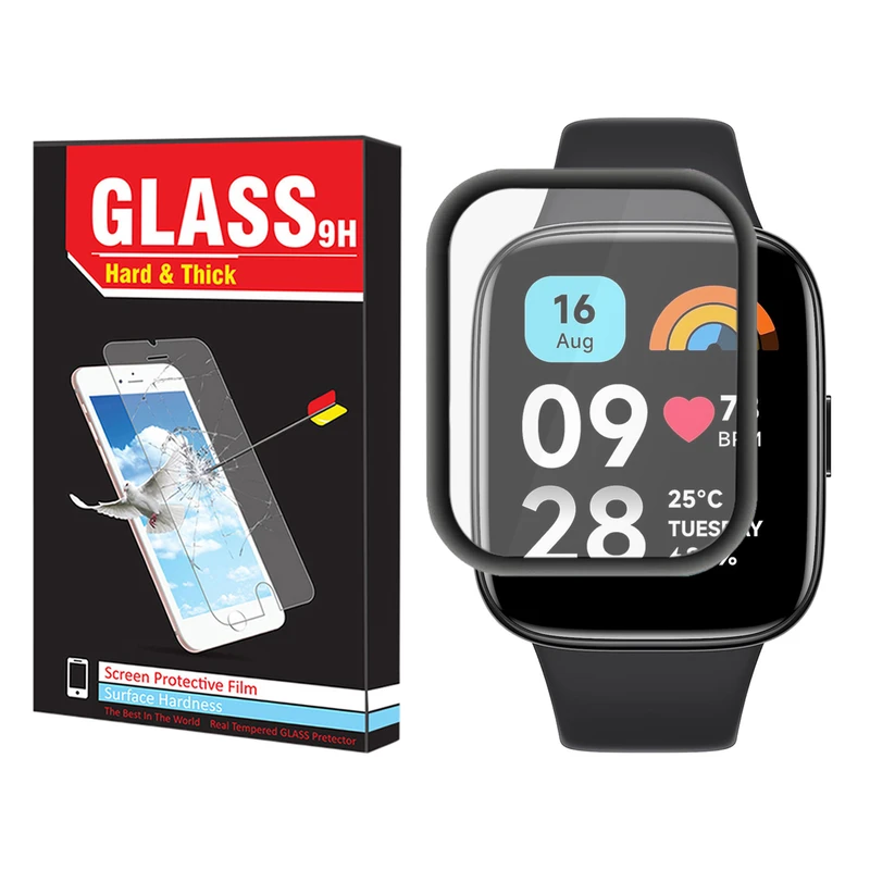 محافظ صفحه نمایش نانو هارد اند تیک مدل Pmma-HT مناسب برای ساعت هوشمند شیائومی Redmi Watch 3 / Watch 3 Active