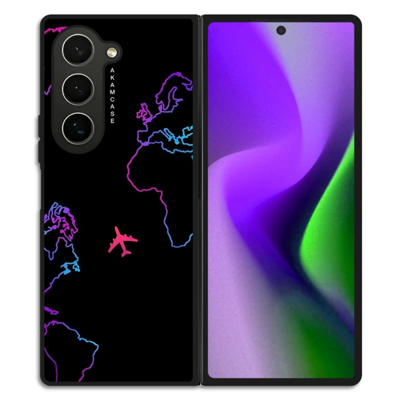 کاور آکام مدل AMC-WSGZFOLD6-NEON-7 مناسب برای گوشی موبایل سامسونگ Galaxy Z Fold 6