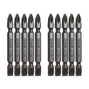 سری پیچ گوشتی یک سر چهارسو یک سر دو سو 360 مدل HT - 00160 مجموعه 10 عددی