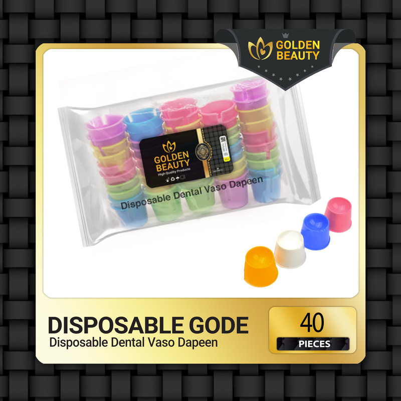 گوده یکبارمصرف دندانپزشکی گلدن بیوتی مدل 001 بسته 40 عددی