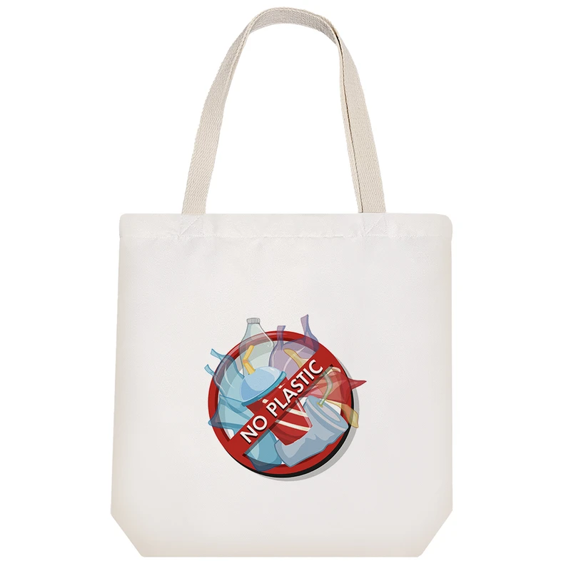 ساک خرید خندالو مدل به کیسه پلاستیکی نه بگوییم کد 2389